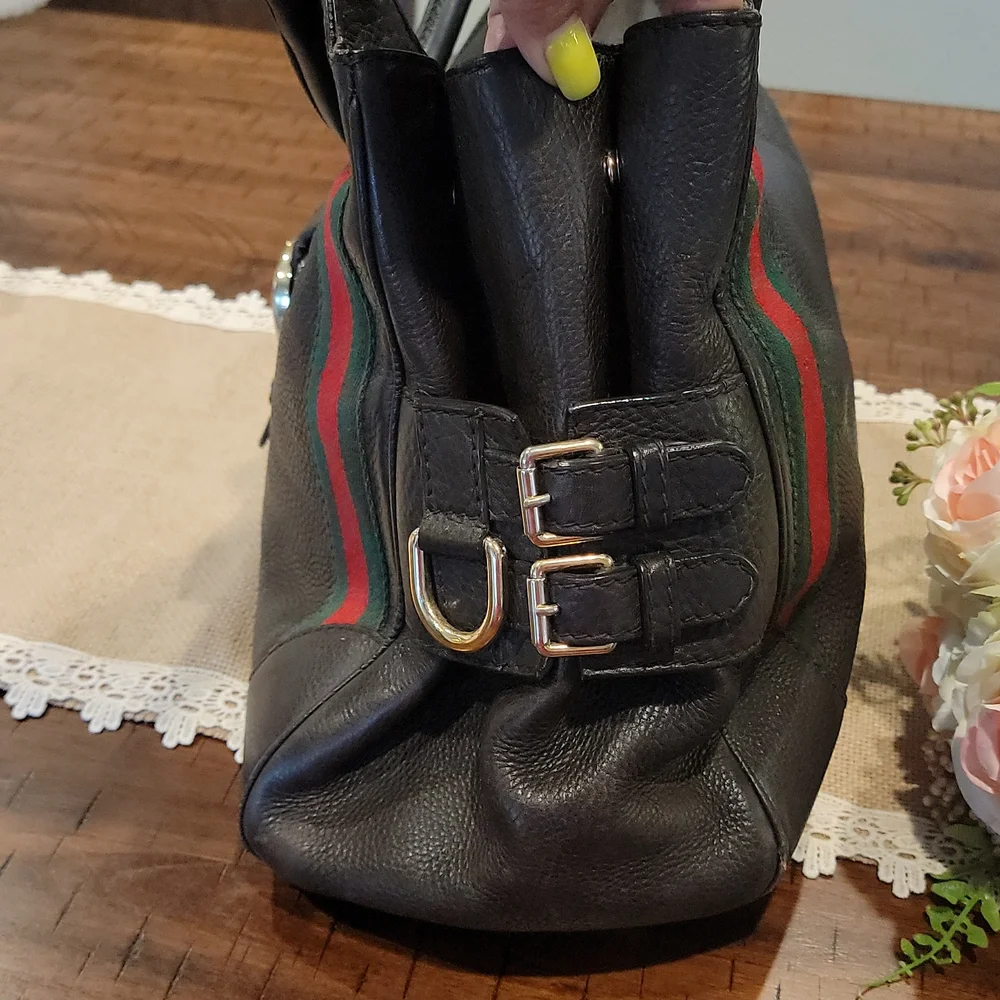 SOLD Beautiful and authentic Gucci weekender bag - Picture 3 of 14